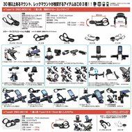 Rec-mounts&trade;Out-front Bike Mount Type19(35mm) for Garmin Edge1000 + Gopro Camera [Rec-b0019-35-gm+gp]for Deda Handlebar N6