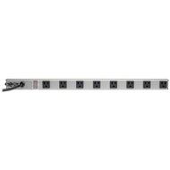 Tripp Lite 8 Outlet Bench &amp; Cabinet Power Strip, 24 in. Length, 15ft Cord with 5-15P Plug (PS2408) N18