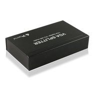 Portta PET0102V 2 Port 1x2 VGA Splitter with 3.5mm Stereo Audio support Bandwidth 500MHz 1080p N11