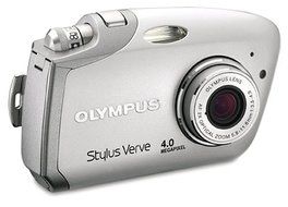 Olympus Stylus Verve 4MP Digital Camera with 2x Optical Zoom (Silver) N9