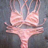 HOT Sale!Canserin Women Sexy Brazilian Push Up Padded Bikini Set N9