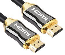 KIN&amp;P HDMI Cable 3ft Ultra High Speed HDMI 2.0 (4K) HDMI cables for PlayStation PS3 PS4 PC Apple TV, Support 2160P... N12