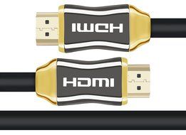 KIN&amp;P HDMI Cable 3ft Ultra High Speed HDMI 2.0 (4K) HDMI cables for PlayStation PS3 PS4 PC Apple TV, Support 2160P... N13