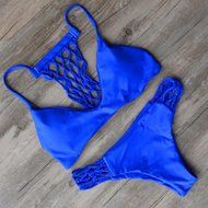 HOT Sale!Canserin Women Sexy Brazilian Push Up Padded Bikini Set N11