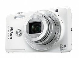 Nikon COOLPIX S6900 16MP Digital Camera with 12x Zoom, Natural White (International Version, No Warranty) N8
