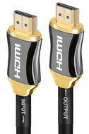 KIN&amp;P HDMI Cable 3ft Ultra High Speed HDMI 2.0 (4K) HDMI cables for PlayStation PS3 PS4 PC Apple TV, Support 2160P... N15