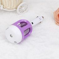 Ecosin Auto Mini Car Humidifier Air Purifier Freshener Travel Car Portable (Black)