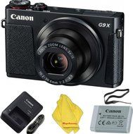 Canon PowerShot G9 X Digital Camera with 3x Optical Zoom, Built-in Wi-Fi and 3 inch LCD (Black) N18