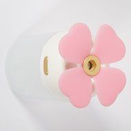 FCH 180mL 2W Dual-purpose Four-leaf Clover Shape Colorful Light Night Lamp Humidifier N2