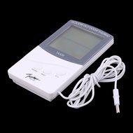 uxcell Plastic Indoor Outdoor LCD Digital Thermometer Hygrometer 1.5m Line