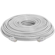 Cmple - CAT 6 500MHz UTP ETHERNET LAN NETWORK CABLE - 100 FT Gray N42
