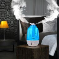 4L Waterless Ultrasonic Nursery Cool Mist Humidifier for Home Office and Baby Room ,Aroma Essential Oil Diffuser N3