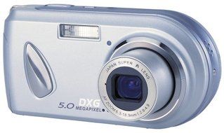 DXG DXG-518S 5.0 MegaPixel Camera with 3x Optical Zoom and 2 Inch LCD (Silver)