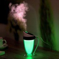 Putars Cool Mist Personal Humidifier-Portable Mini Travel Tabletop Humidifier-USB Rechargeable Ultrasonic with...