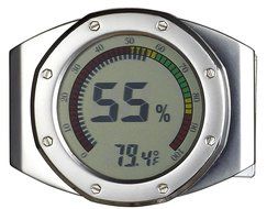 Visol UltraModern Circular Digital Hygrometer