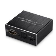 Musou Ultra HD HDMI to HDMI and Optical TOSLINK SPDIF with 3.5mm Stereo Audio Extractor Converter HDMI Audio Splitter... N3
