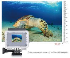 Blusmart Pro 710 12mp Sports Action Camera 120 Degree Waterproof Diving Video DVR with 2 Batteries and Free Accessories... N8
