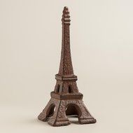 Eiffel Tower Cast Iron Doorstop 3&quot;Sq. x 8.25&quot;H