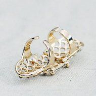 Spritech(TM) 2Pcs Fashion Personality Adjustable Size Hollow Punk Rings Bling Luxury Rhinestone Plain Above Knuckle...
