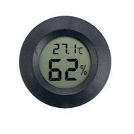 KKmoon Mini Digital Temperature Humidity Tester Meter Thermometer Hygrometer LCD Display Black