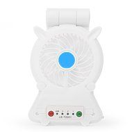 Zuoao Personal Fan Portable Mini usb Desk Rechargeable Fan with Phone Stand &amp; Tablet Holder, 3-Speed, for Home... N2