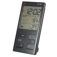 KKmoon &deg;C/&deg;F Multifunctional Indoor LCD Digital Temperature Humidity Meter Clock Thermometer Hygrometer Temperature... N2