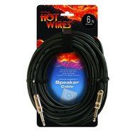Hot Wires 1/4 Inch to 1/4 Inch Speaker Cable - 50 Foot N3