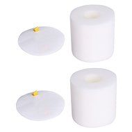 Foam &amp; Felt Filter Kit for Shark Rarator Powered Lift-Away XL Capacity NV755 UV795 Part #: XFF755 2 Sets (2) N4