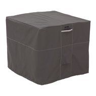 Classic Accessories 55-189-015101-EC Ravenna Air Conditioner Cover, Square, Taupe N2