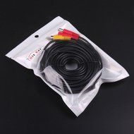 HitCar RCA DC Power Audio Video AV Extension Cable for CCTV Security, Car Tuck Bus Trailer Reverse Parking Camera... N4