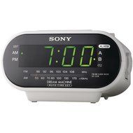 NEW SONY ICFC318WHITE AM/FM ALARM CLOCK RADIO -WHITE-WATCHES and CLOCKS