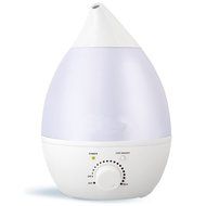 Magnet Ultrasonic Mist Humidifier with LED Light, Auto Shut-off, 1.3 L, White