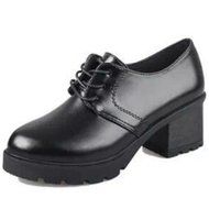 Spritech(TM) Fashion Non-slip Winter Chunky Heel British Style Ankle Boot Leather Boots for Girls Womens Wine... N7