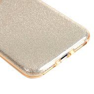 iPhone 7 Case (4.7 inch) - 3 in 1 High Protection Shockproof Soft TPU Rubber Outer Case + Shiny Sparkling PVC... N37