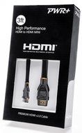 Pwr+ Extra Long 12Ft Mini-HDMI-Cable for Nikon-D3200-D3100-D7000-D7100-D800-D90-D700-D4-D610-D5300, COOLPIX-P510... N11