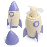 Bobonida cute Design Desk Personal Fans Table USB Mini Fan USB Powered Easy to carry (Purple+beige) N3