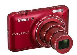 Nikon Digital Camera COOLPIX S6400 Red S6400RD [International Version, No Warranty] N5