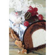 Matfer Bourgeat 13 3/4 Inch x 2 3/8 Inch Wide Buche Cake Mold Tin Plate