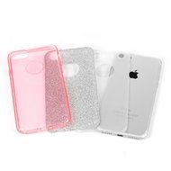 iPhone 7 Case (4.7 inch) - 3 in 1 High Protection Shockproof Soft TPU Rubber Outer Case + Shiny Sparkling PVC... N52