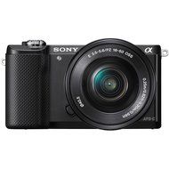 Sony Alpha a5000 Mirrorless Camera w/ 16-50mm &amp; 55-210mm Lens Bundle N2
