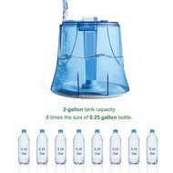 VIVOSUN 2 Gallon Capacity Ultrasonic Cool Mist Humidifier w/ LED Light
