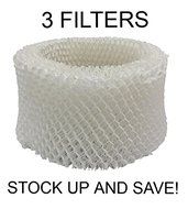 Humidifier Filter Wick for Hunter 31911 HC-25 (3 Pack)"