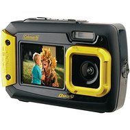 Coleman 20.0 Megapixel Duo2 Dual-Screen Waterproof Digital Camera (Yellow) "Product Category: Cameras/Digital...