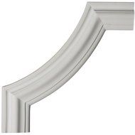Ekena Millwork PML12X12PO Pompeii Panel Molding Corner, 12-Inch x 12-Inch x 3/4-Inch by Ekena Millwork