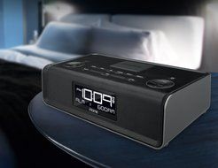 iHome All in One Bluetooth Dual Alarm Clock Radio with Large Easy to Read Backlit LCD Display N3