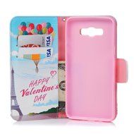 Galaxy J7 Case,Samsung Galaxy J7 Case (2016 Version) - Wallet Flip Stand Case PU Leather Case with Shockproof... N8