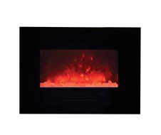 Amantii Wall Mount / Flush Mount Series Electric Fireplace with Ember Media Kit, 72 Inch N4