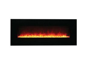 Amantii Wall Mount / Flush Mount Series Electric Fireplace with Ember Media Kit, 72 Inch N5