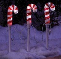 Gemmy Imports 82526 Candy Cane Path Markers by Gemmy