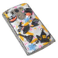 Spritech(TM) 3D Handmade Crystal Phone Case for LG V10,Helloween Style Monster Haunted house Design Smartphone...